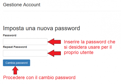 Flup changing password