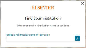 Maschera di ricerca del proprio IdP istituzionale￼